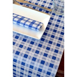 MANTELILLO 30X40 CUADROS AZUL 1000 UNIDADES